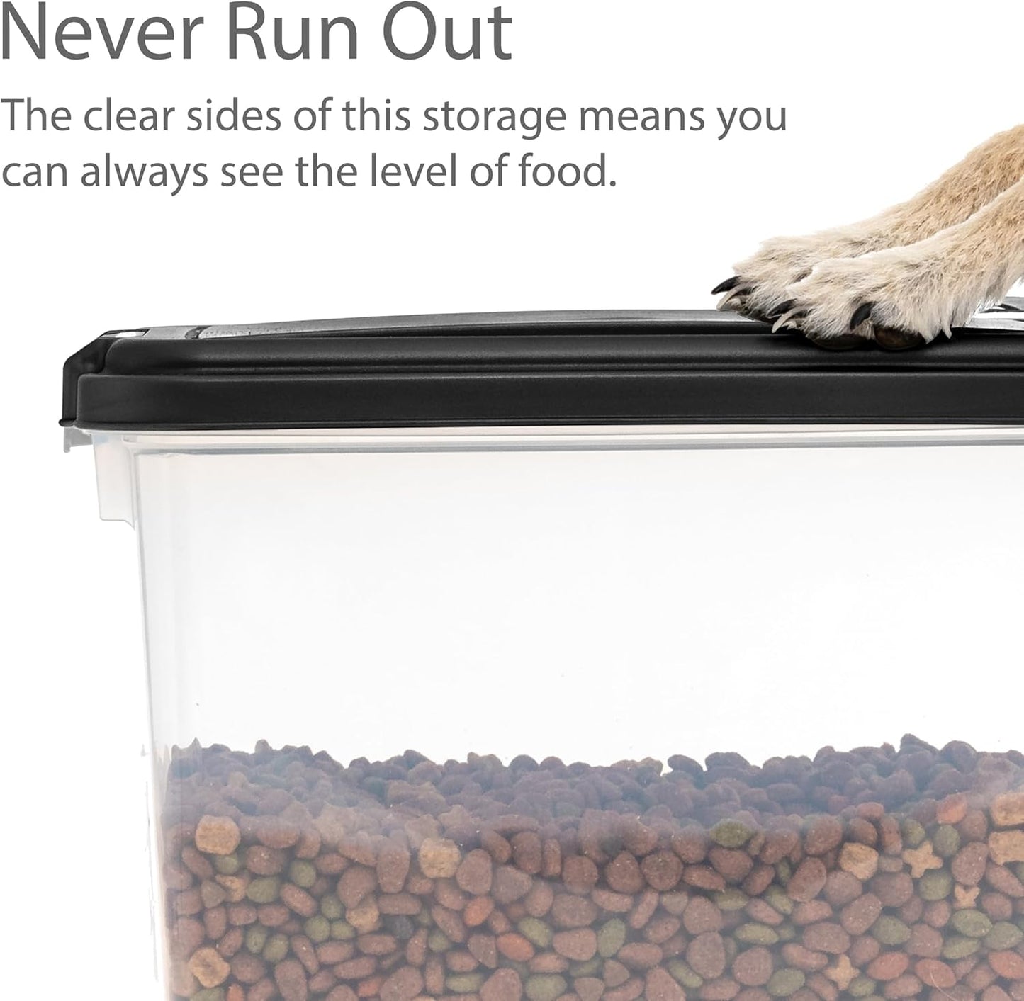 FreshBite™ Airtight Pet Food Storage – Keep Every Kibble Crunchy & Contained
