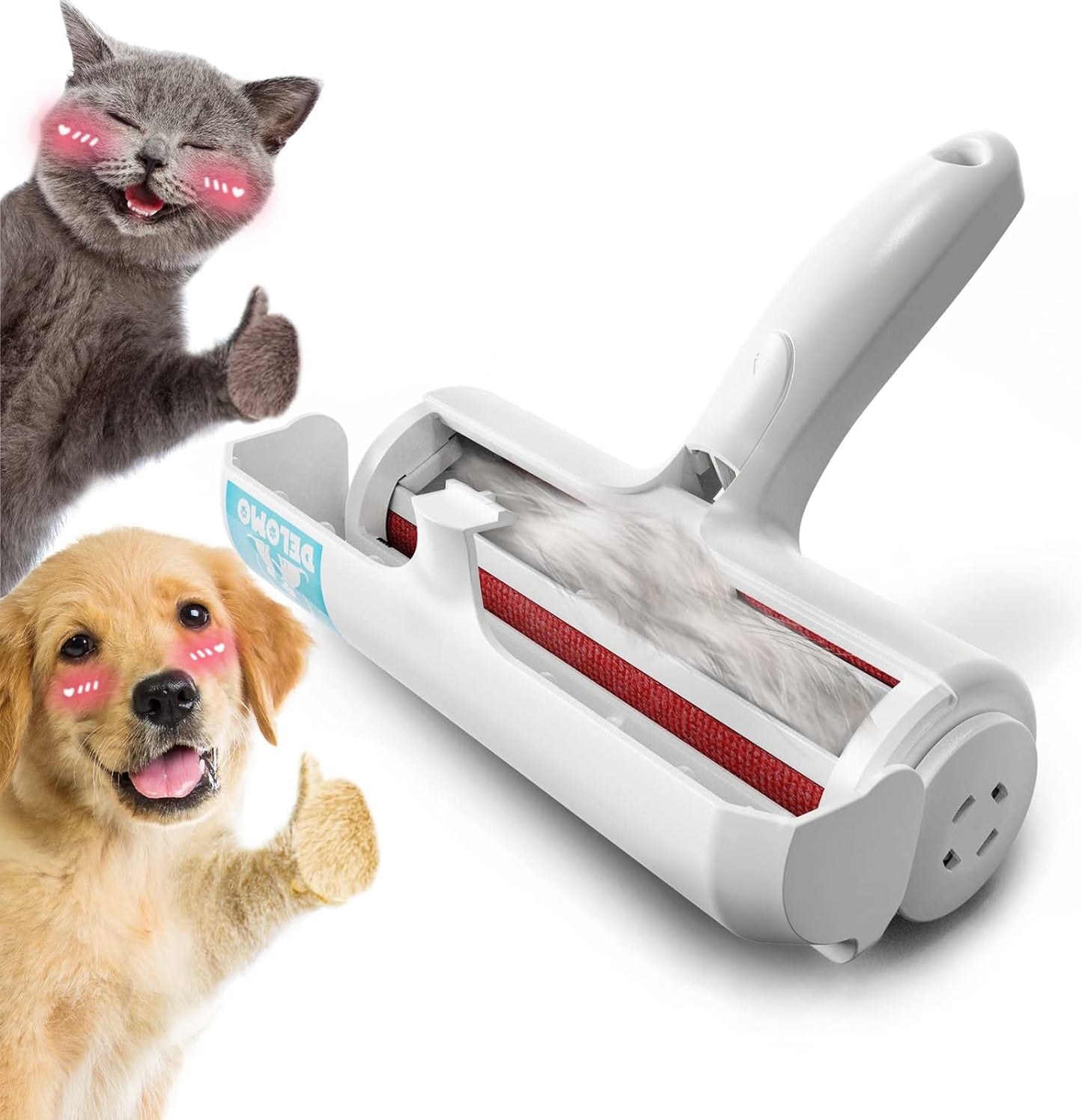 FurAway Roller – Reusable Pet Hair Remover with Self-Cleaning Magic