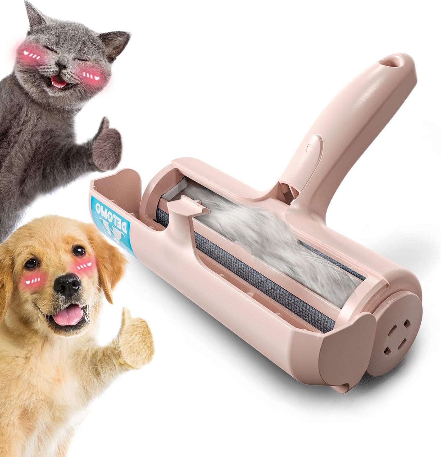 FurAway Roller – Reusable Pet Hair Remover with Self-Cleaning Magic