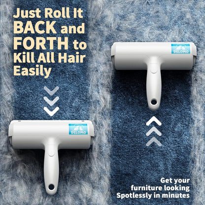 FurAway Roller – Reusable Pet Hair Remover with Self-Cleaning Magic